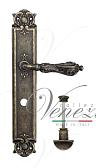 Дверная ручка Venezia на планке PL97 мод. Monte Cristo (ант. бронза) сантехническая